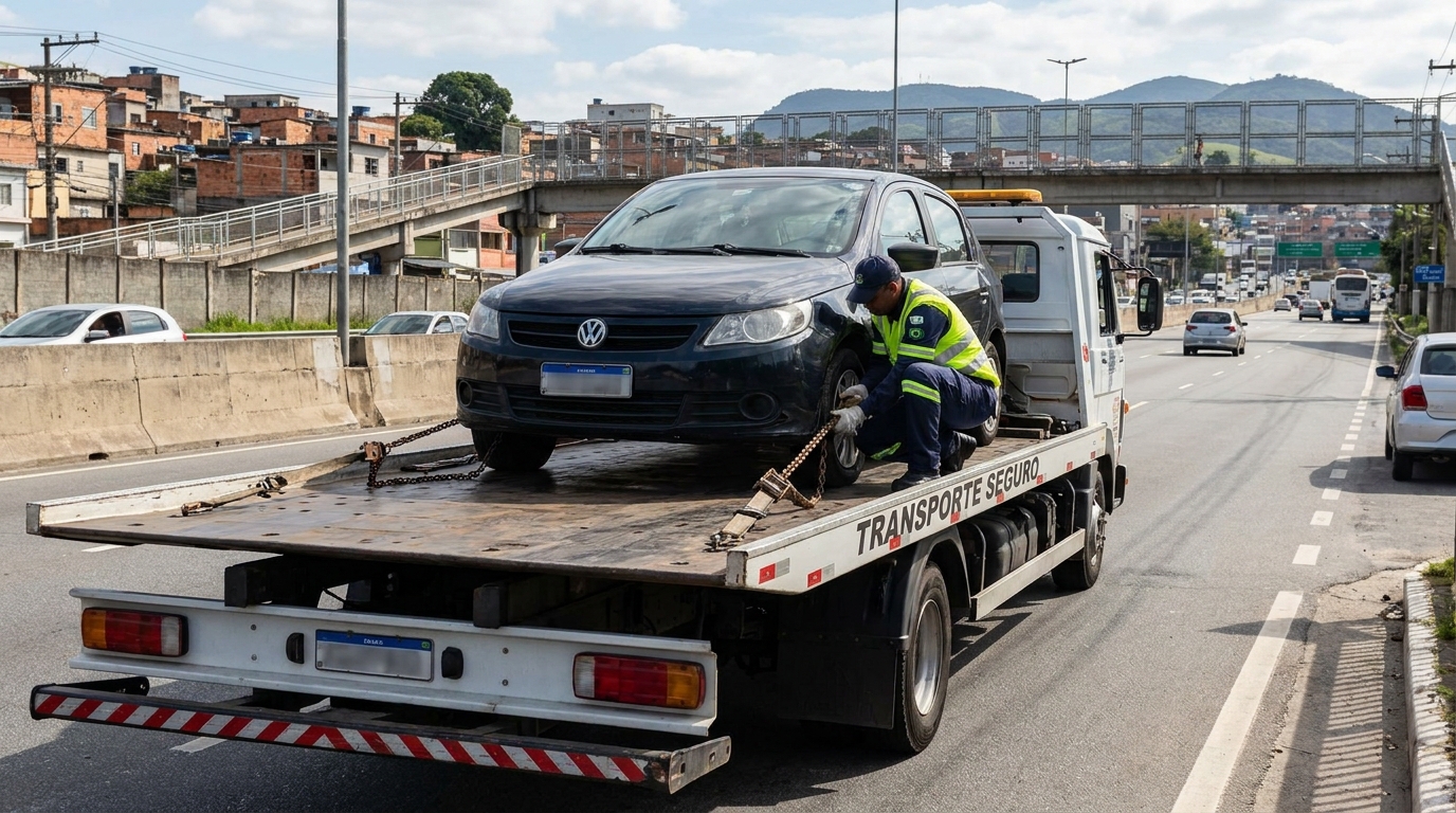 Logística para Veículos Parados em São Bernardo do Campo‑SP